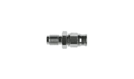 Raccordo dritto maschio concavo acciaio inox JIC 3/8" x 24