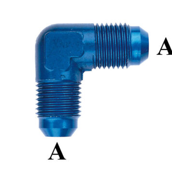 Adattatore Unione 90° JIC 3/8" x 24