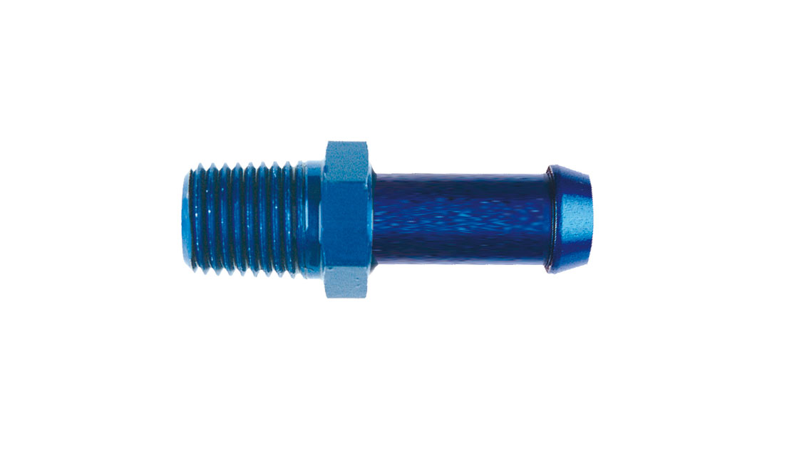 Adattatore dritto NPT - portatubo 1/8" x 27