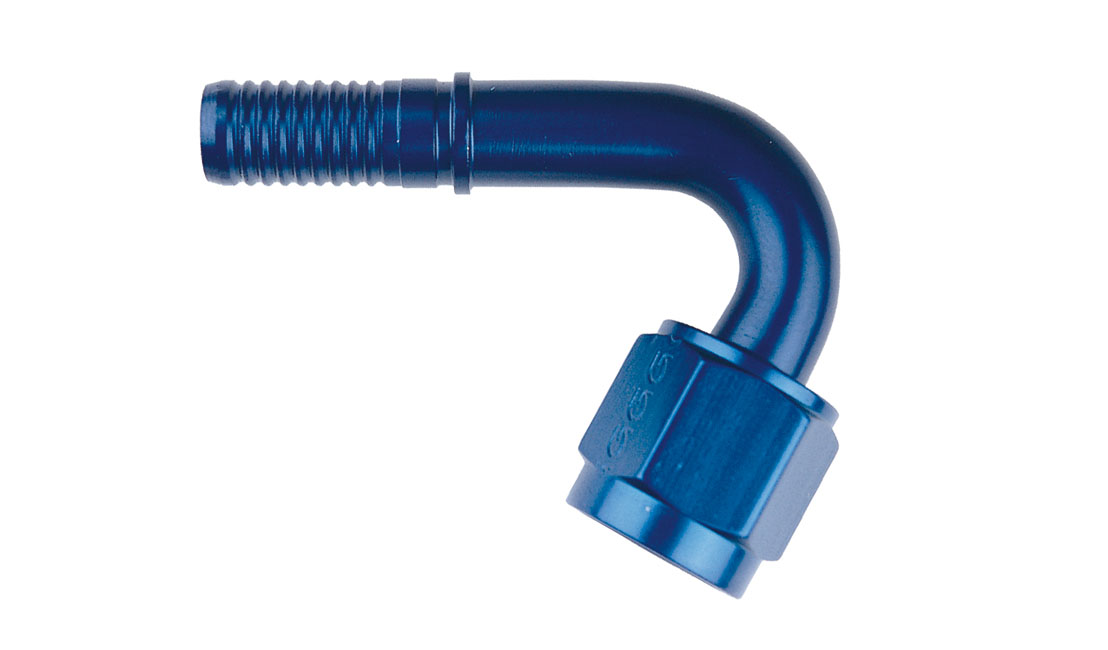 Raccordo graffabile a tubo 120° femmina concavo JIC 7/8" x 14