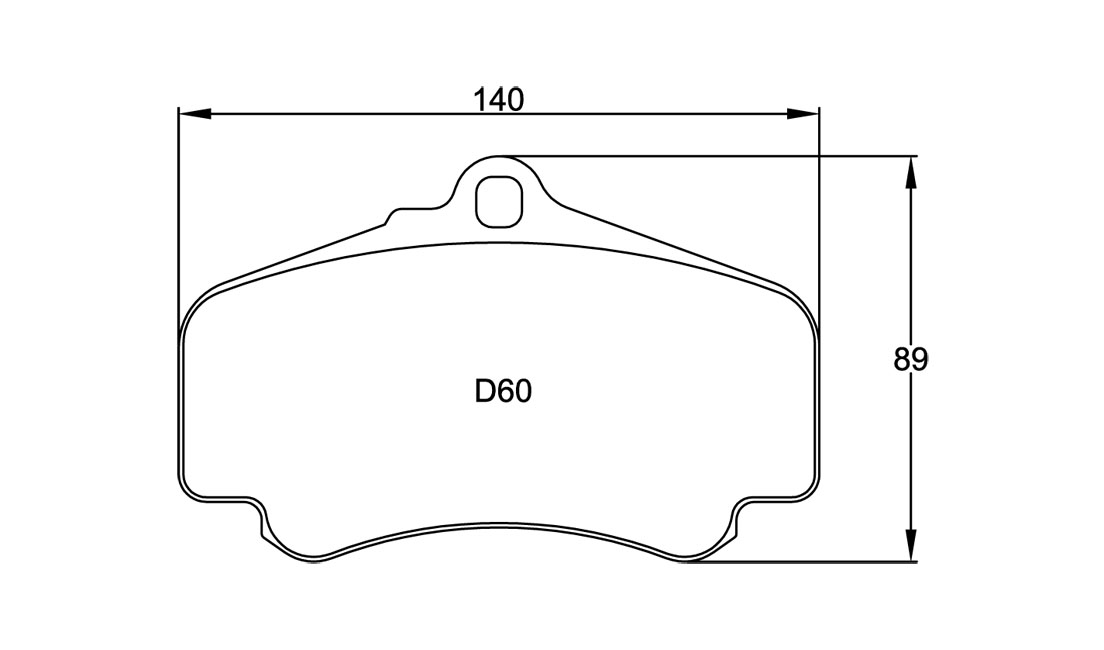 Pastiglie freno Porsche 911 (996) Gt3 Mk1
