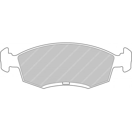 Ferodo Racing Ford Granada 1.8 - 2.0 - 2.4 - 2.5 D - 2.5 TD - 2.8 - 2.9 - 2.9 24V (>'85