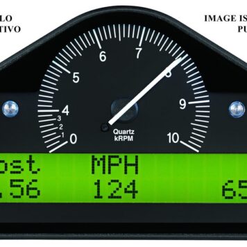 Cruscotto multifunzione analogico Mod. STREET RACE (Scala 0 - 8.000 rpm)