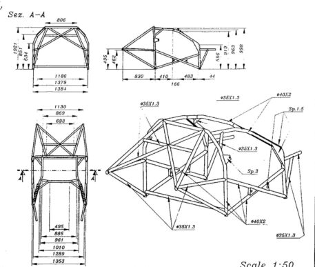 Roll Bar Alfa Romeo 156 (>'97)